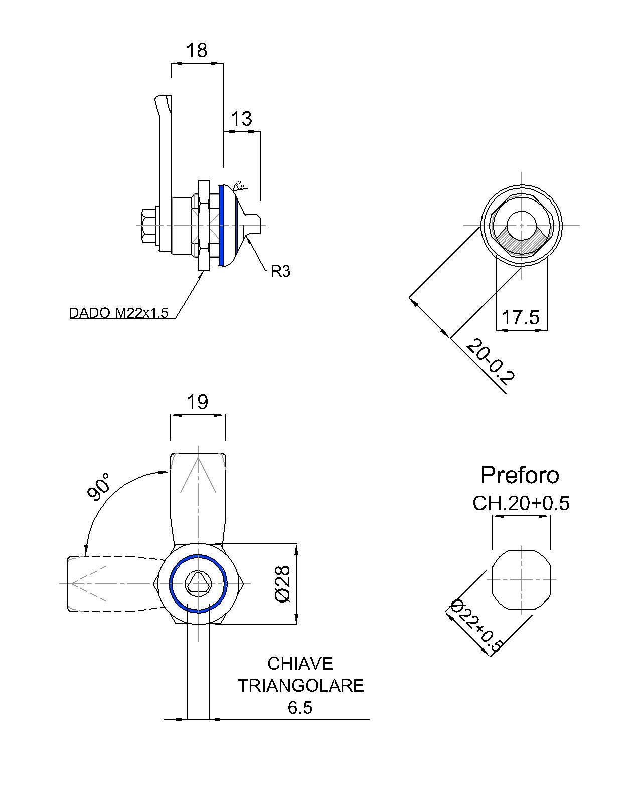 Technische Zeichnung