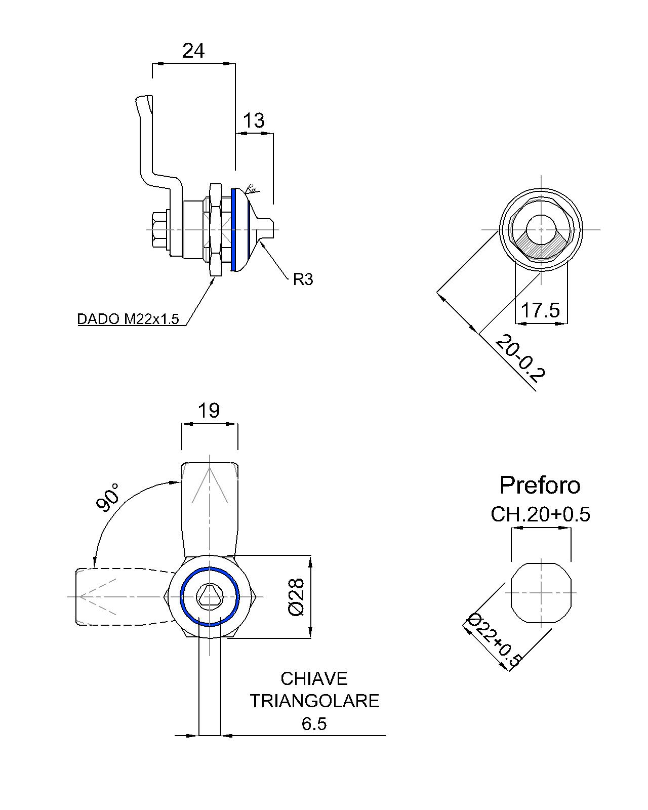 Technische Zeichnung