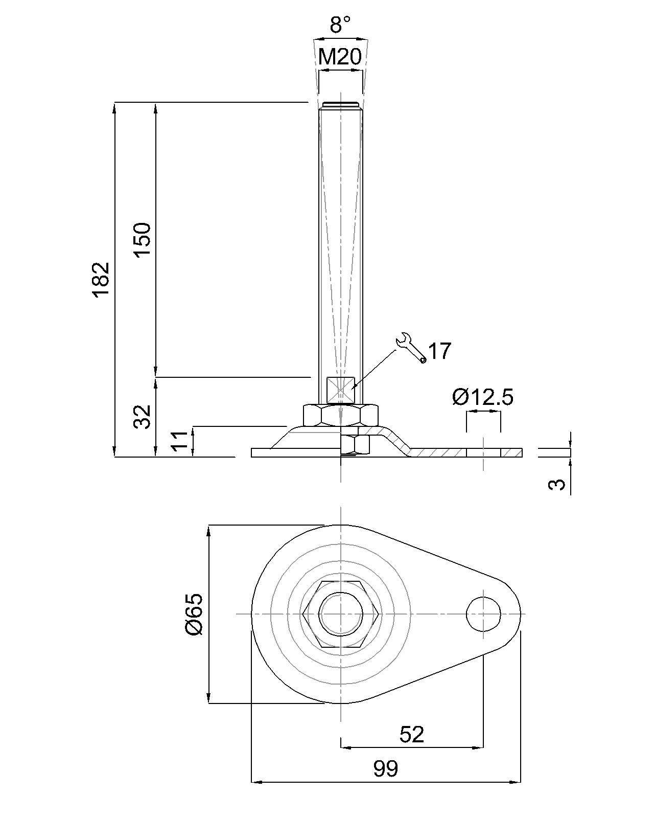 Technische Zeichnung