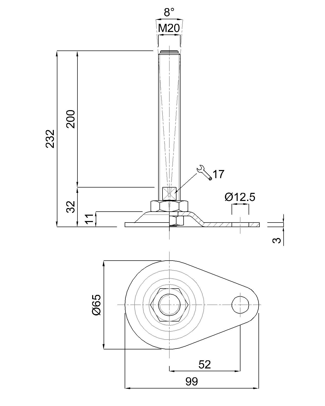 Technische Zeichnung