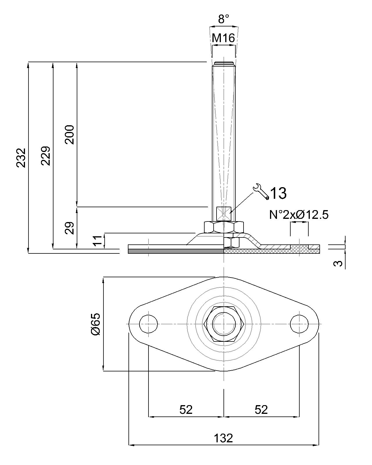 Technische Zeichnung