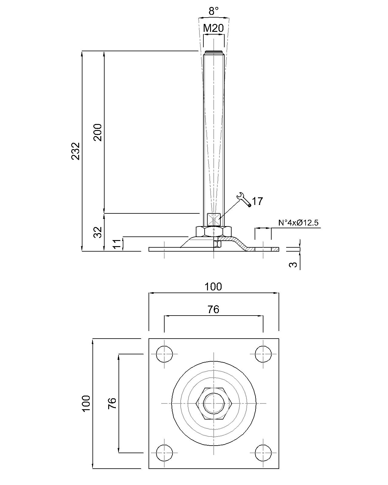 Technische Zeichnung