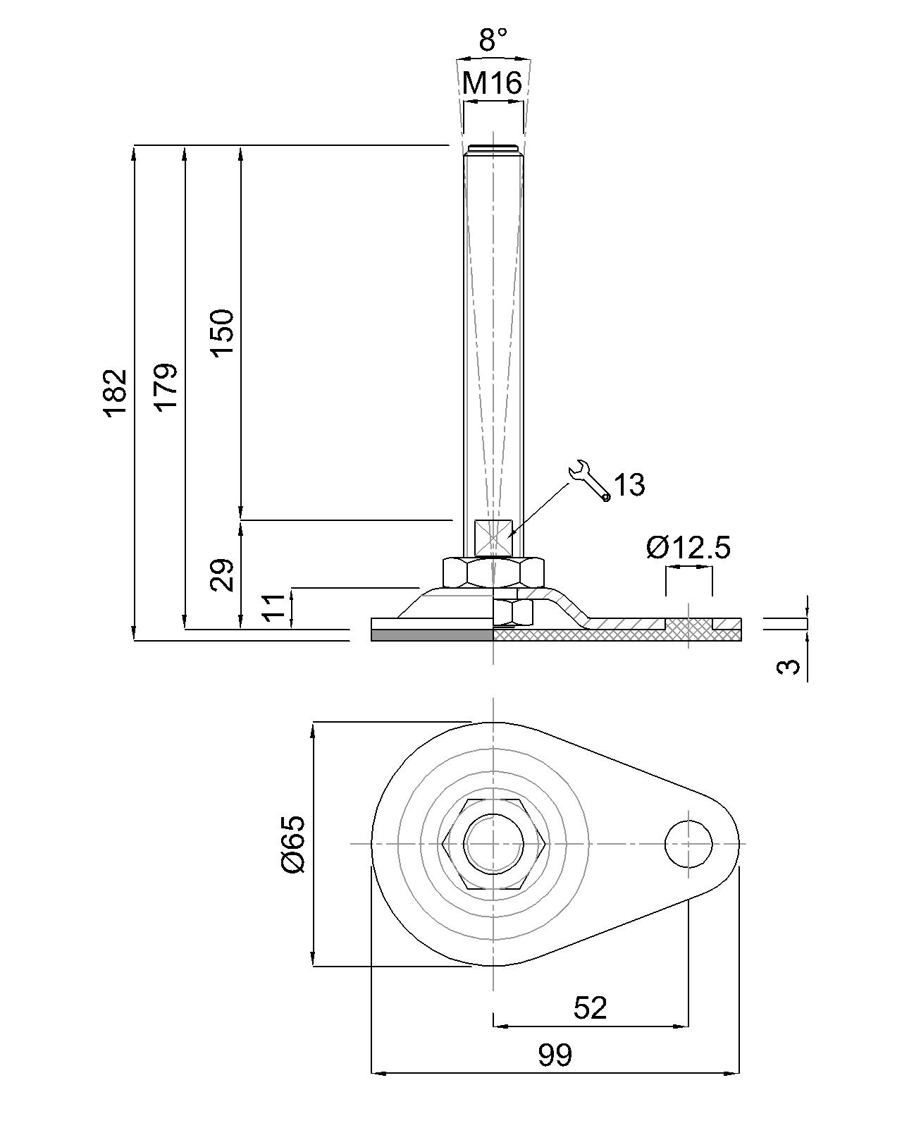 Technische Zeichnung