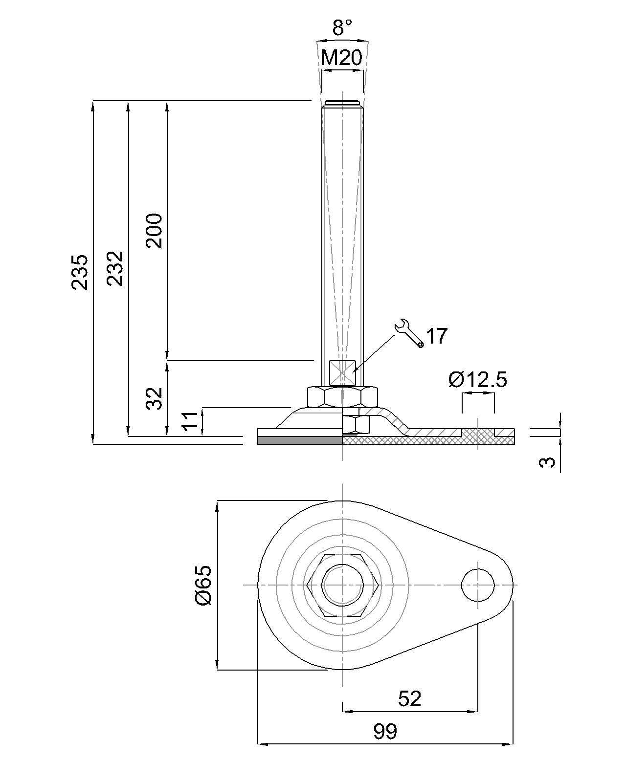 Technische Zeichnung
