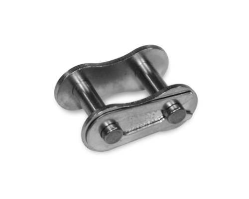 Spring clip conn.link poly-steel chain 25-1 ANSI, 1/4 " x 3/8", corrosion resistant, AISI304, DIN 8188