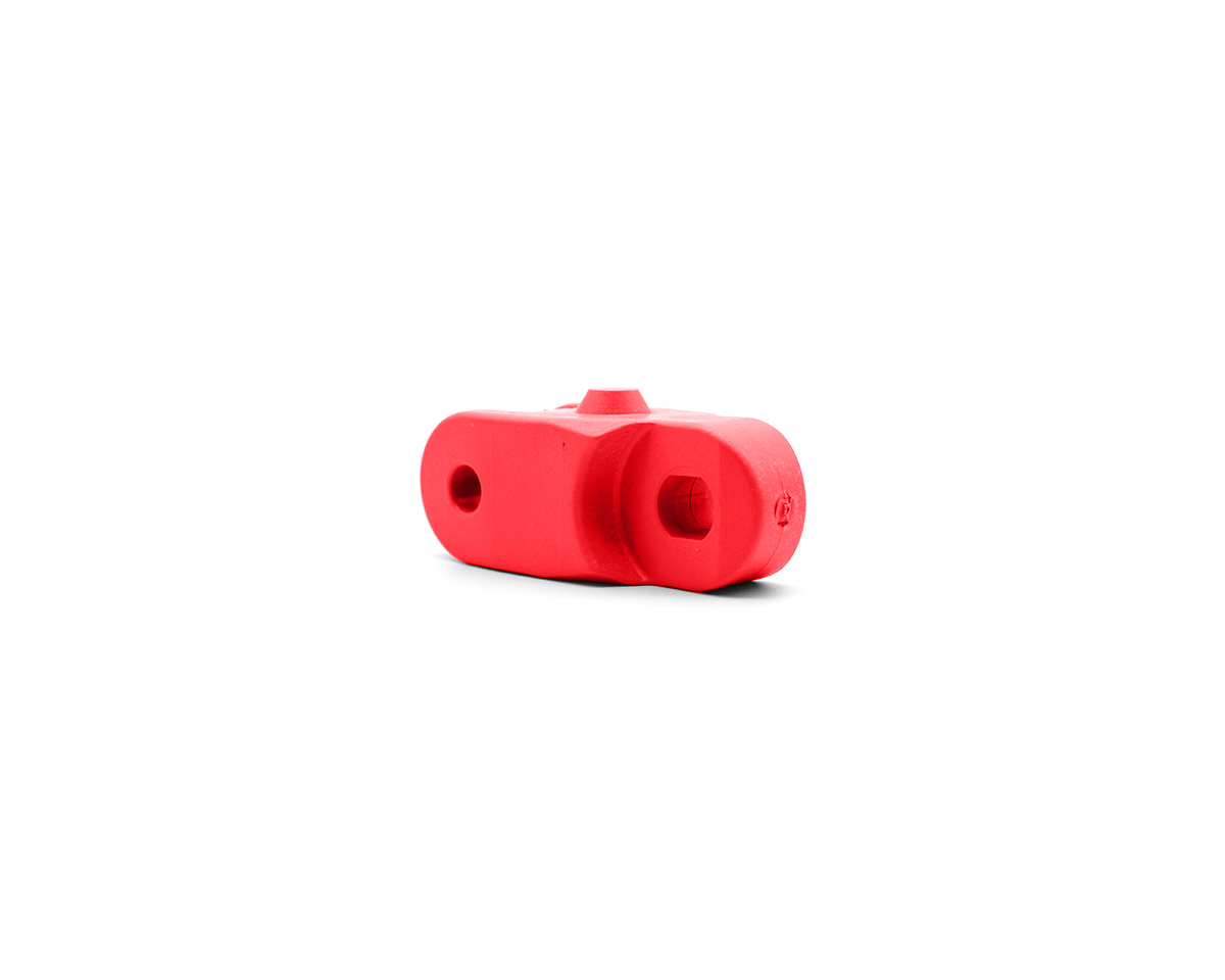 Element 3 von 4 (Bild) – Mitnehmerglied Knochenkette 2000, PP rot, 5 mm