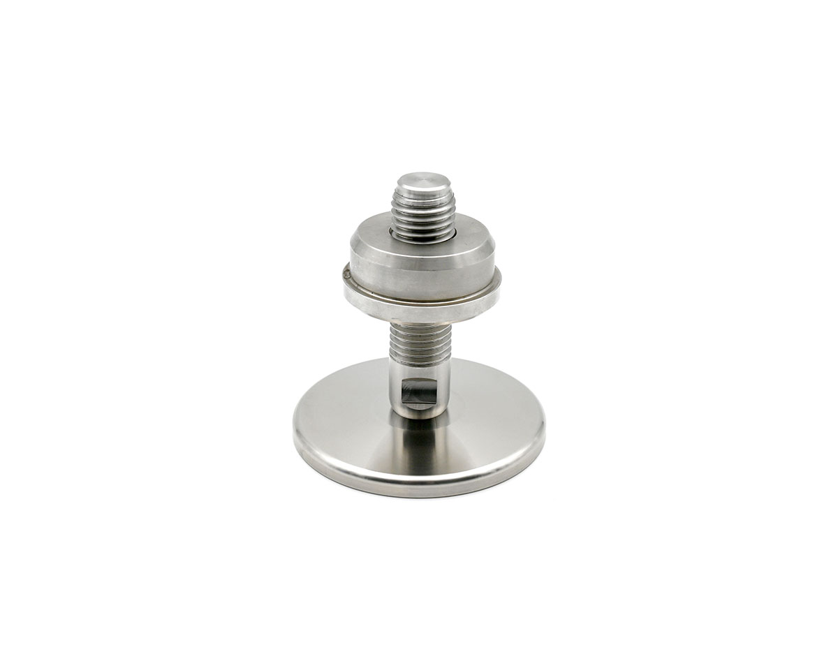Element 2 of 4 (image) – Levelling foot TEKNOTANK, Ø 150 mm Stainless steel, M40 x 150 mm