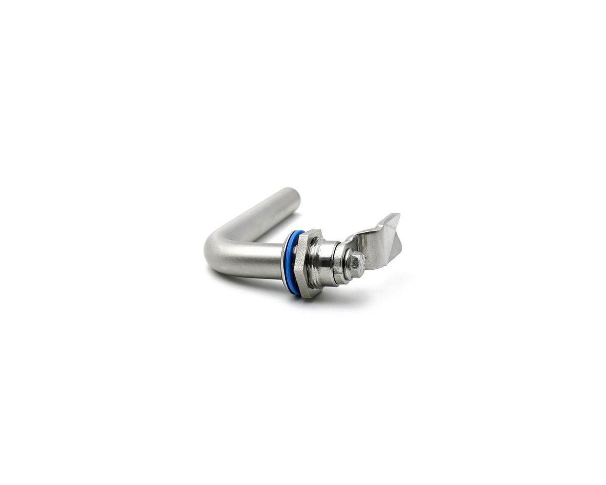 Element 2 of 3 (image) – HYGIENIC 3A Quarter Turn latch with handle, SS, Ø 28 mm, H = 18 mm