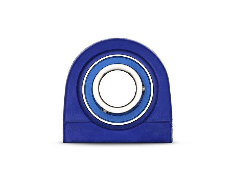 MOVET® Blue Hygiene Stehlager TBL 205, Gehäuse blau, MB Edelstahl, Ø 25 mm