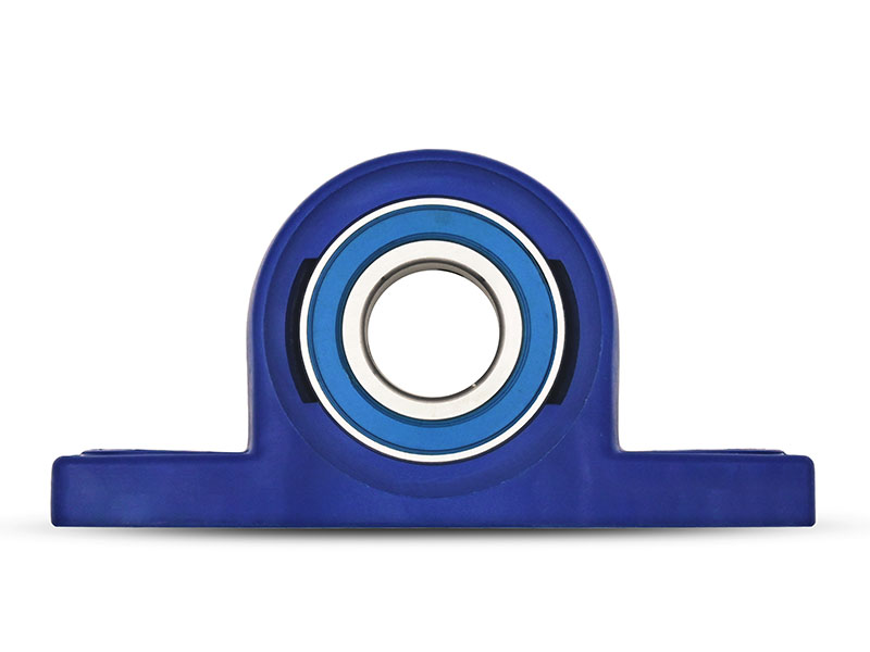 Element 3 von 4 (Bild) – MOVET® Waterproof IP69K Hygiene Stehlager PPLW 206, Gehäuse blau, MB Edelstahl, Ø 30 mm