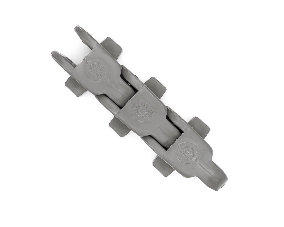 Element 3 of 4 (image) – Case conveyer chain 2500 TAB, POM grey