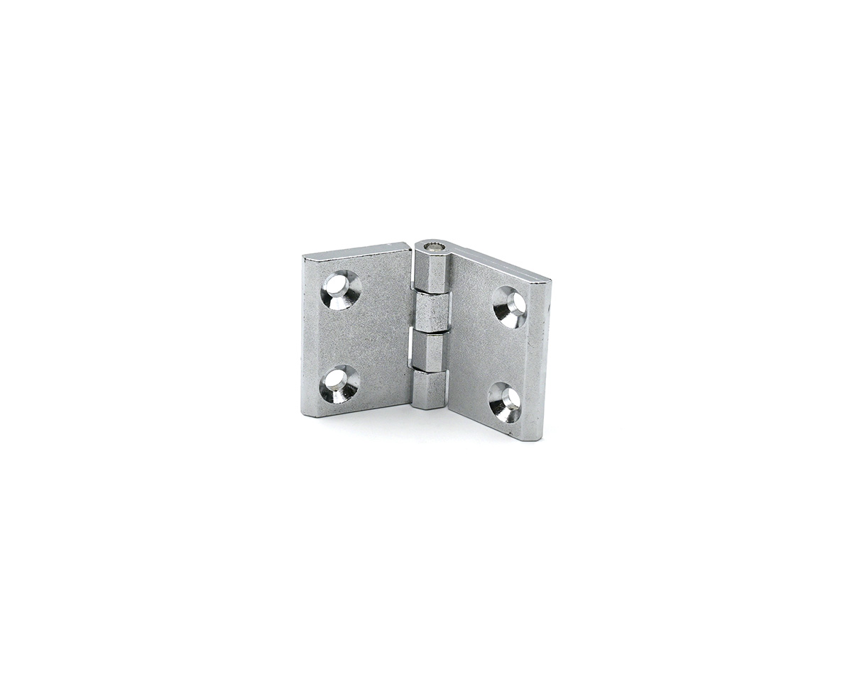 Hinge Zinc die-cast chromed 60 x 60 Hinge Zinc die-cast chromed 60 x 60