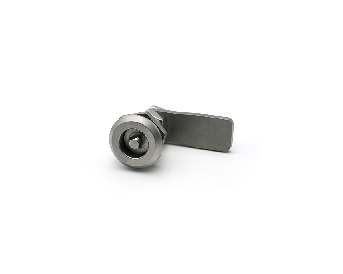 Element 1 of 3 (image) – Quarter Turning latch 90° type A, inner triangle, SS, H = variable 24 - 40 mm