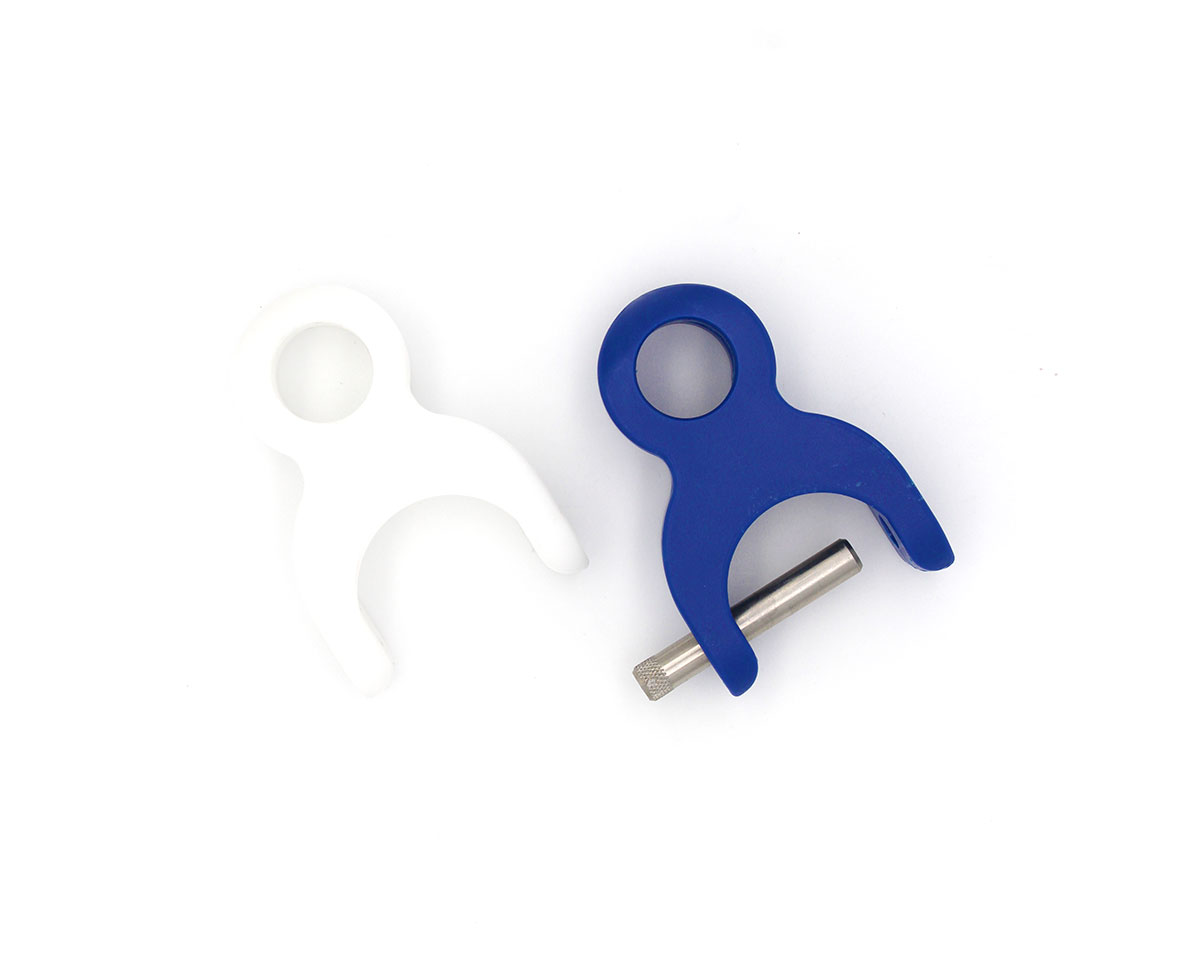 Element 3 von 4 (Bild) – MOVET Mitnehmerglied Multiflex 1702 LF blau mit Pin