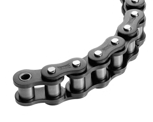 Rollenkette 10 B-1, 5/8" x 3/8", Lambda, gerade Laschen, DIN 8187, wartungsfrei, VPE 5 m