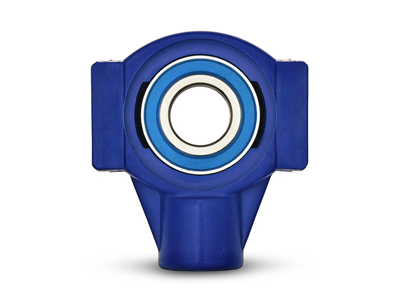 Element 3 von 4 (Bild) – MOVET® Waterproof IP69K Hygiene Spannlager TPLW 206, Gehäuse blau, MB Edelstahl, Ø 30 mm