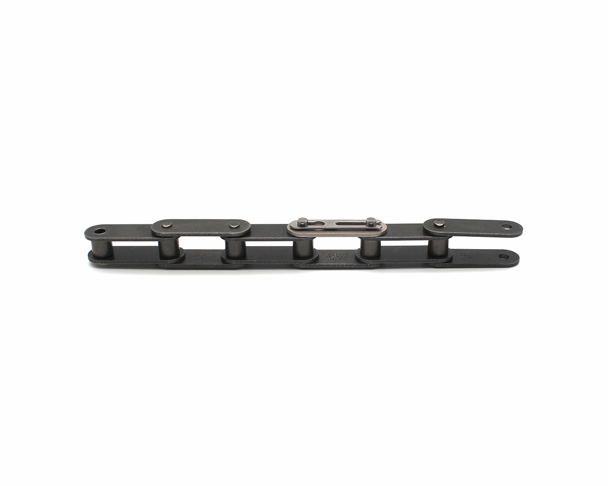 Verstärktes Federverschlussglied RF2050 ANSI, 1 1/4" x 3/8", langgliedrig, DIN 8188 Verstärktes Federverschlussglied RF2050 ANSI, 1 1/4" x 3/8", langgliedrig, DIN 8188