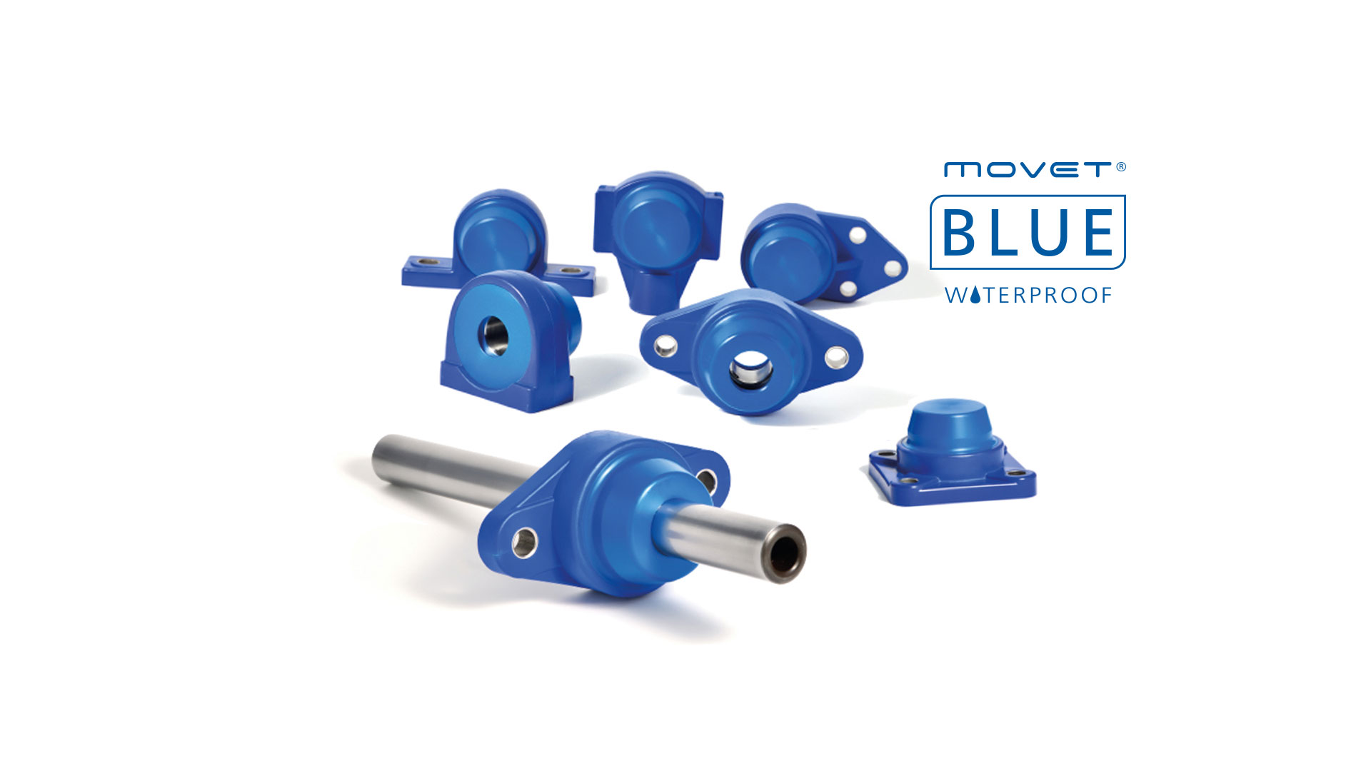 Blue Waterproof Bearing Units