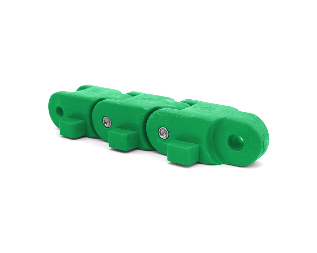 Case conveyer chain 2500, PBT green