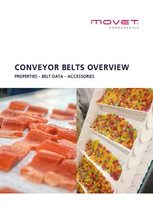 MOVET Components - Preview brochure Conveyor belts overview