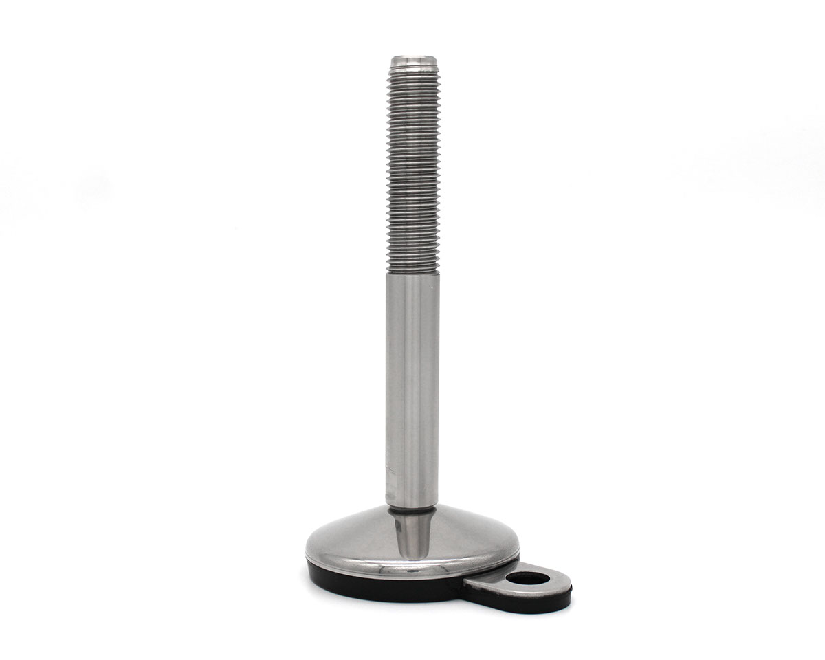Element 2 of 3 (image) – Levelling foot TEKNOCLEAN, Ø 60 mm Stainless steel, M16 x 125 mm, Lug, NBR