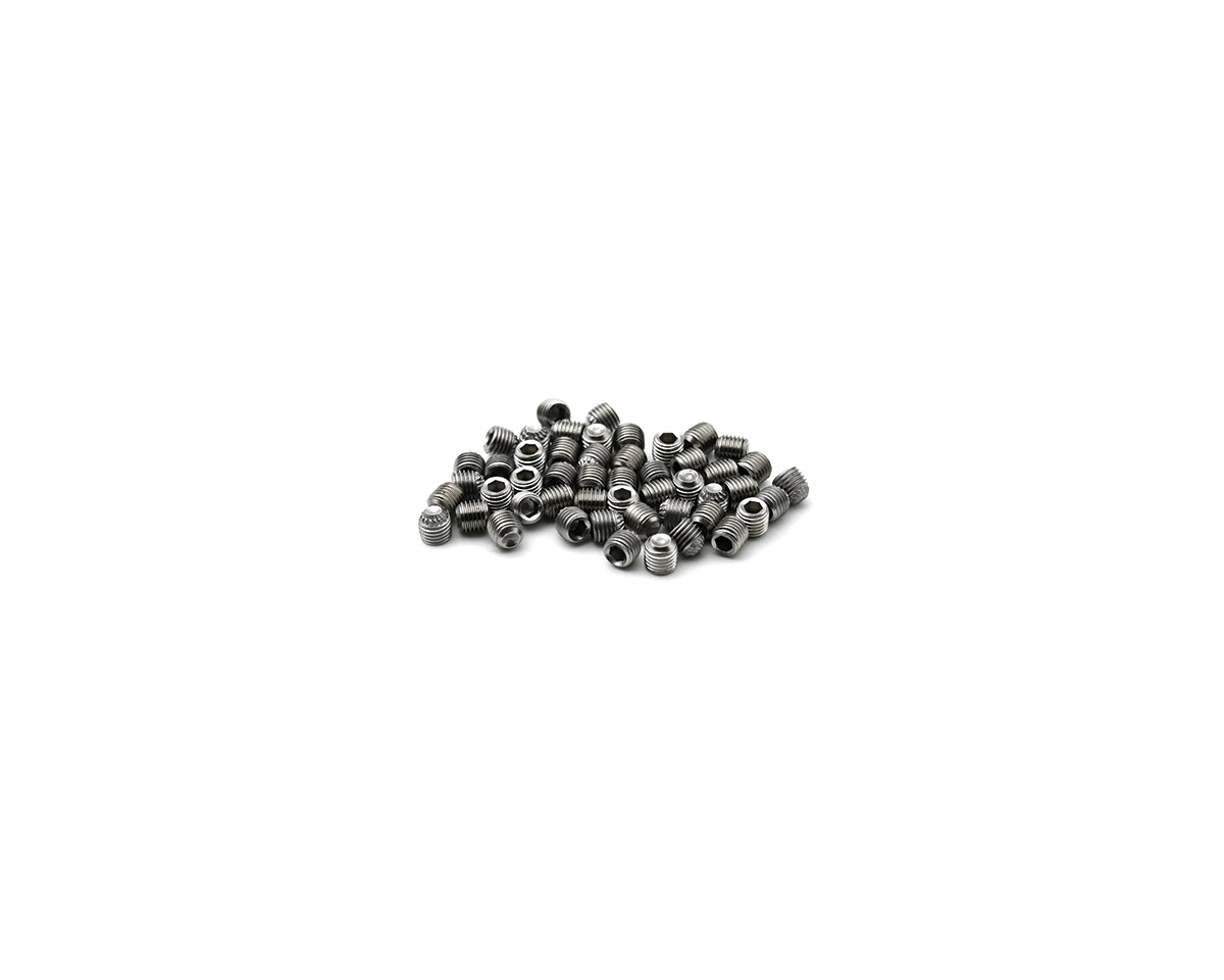 Gewindestift mit Innensechskant M6x0, 75 x 6mm mit Ringschneide, DIN 916 Werkstoff 1.4301, 1