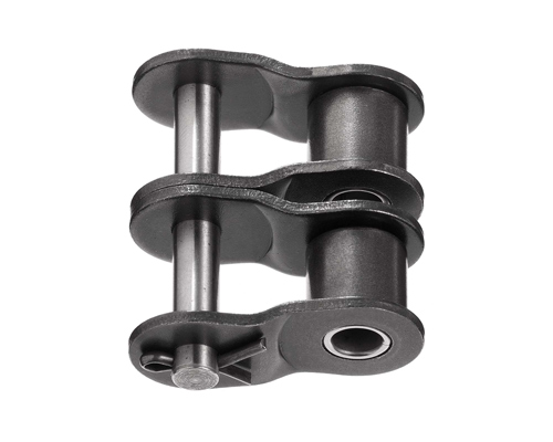 Gekröpftes Splintverschlussglied 35-2 ANSI,3/8" x 3/16", G8, Duplex, DIN 8188