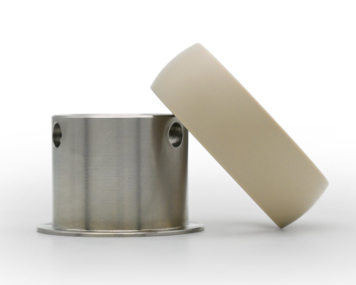 Element 3 of 4 (image) – Slide bearing PEEK with short SS bushing 205, Ø 25 mm,
Other sizes available on request