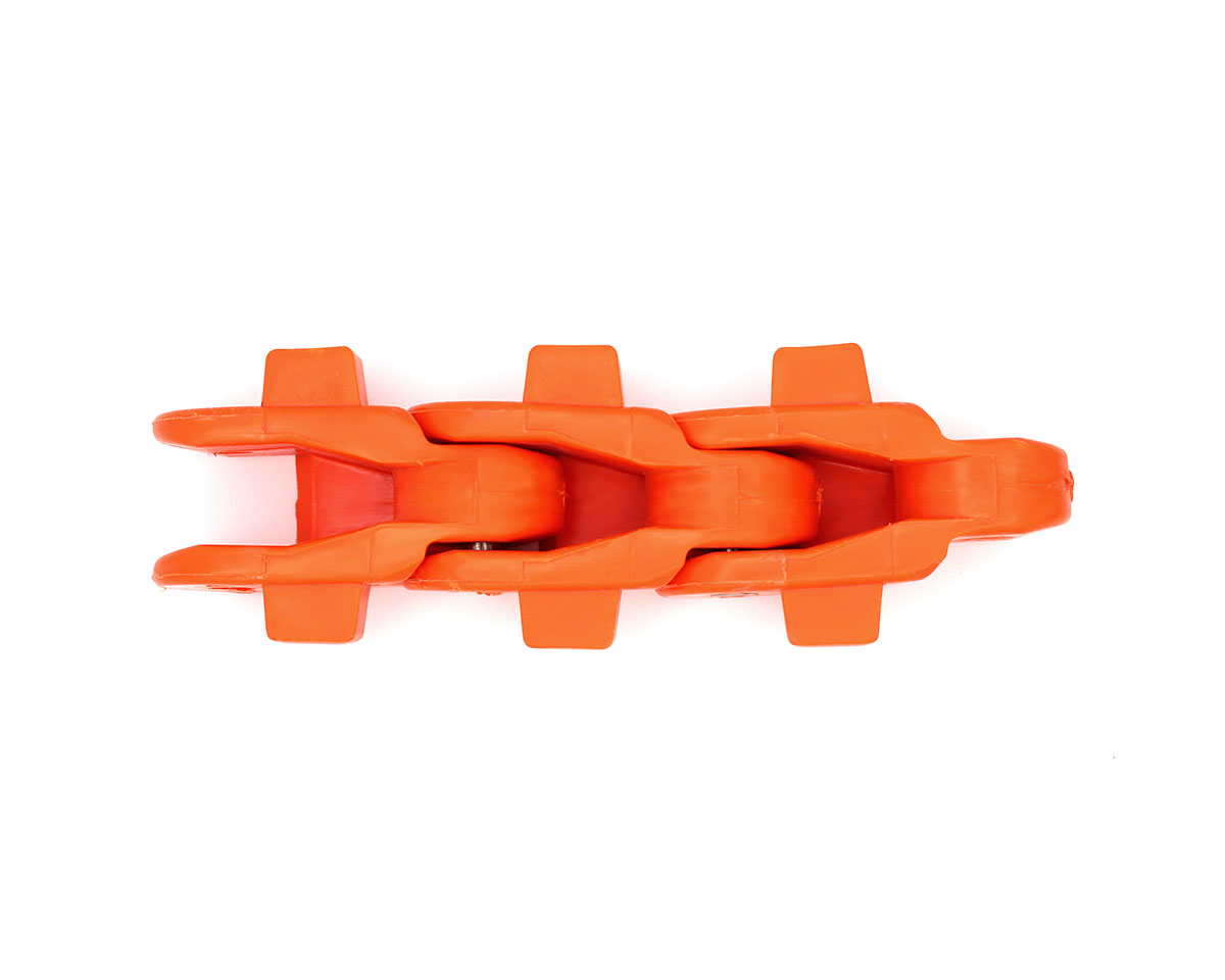 Element 4 von 4 (Bild) – Knochenkette 3000 TAB, POM/Silikon, Orange 