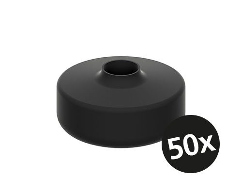 PA-Fußplatte Ø 40, für Spindel M10 LINEA MINI