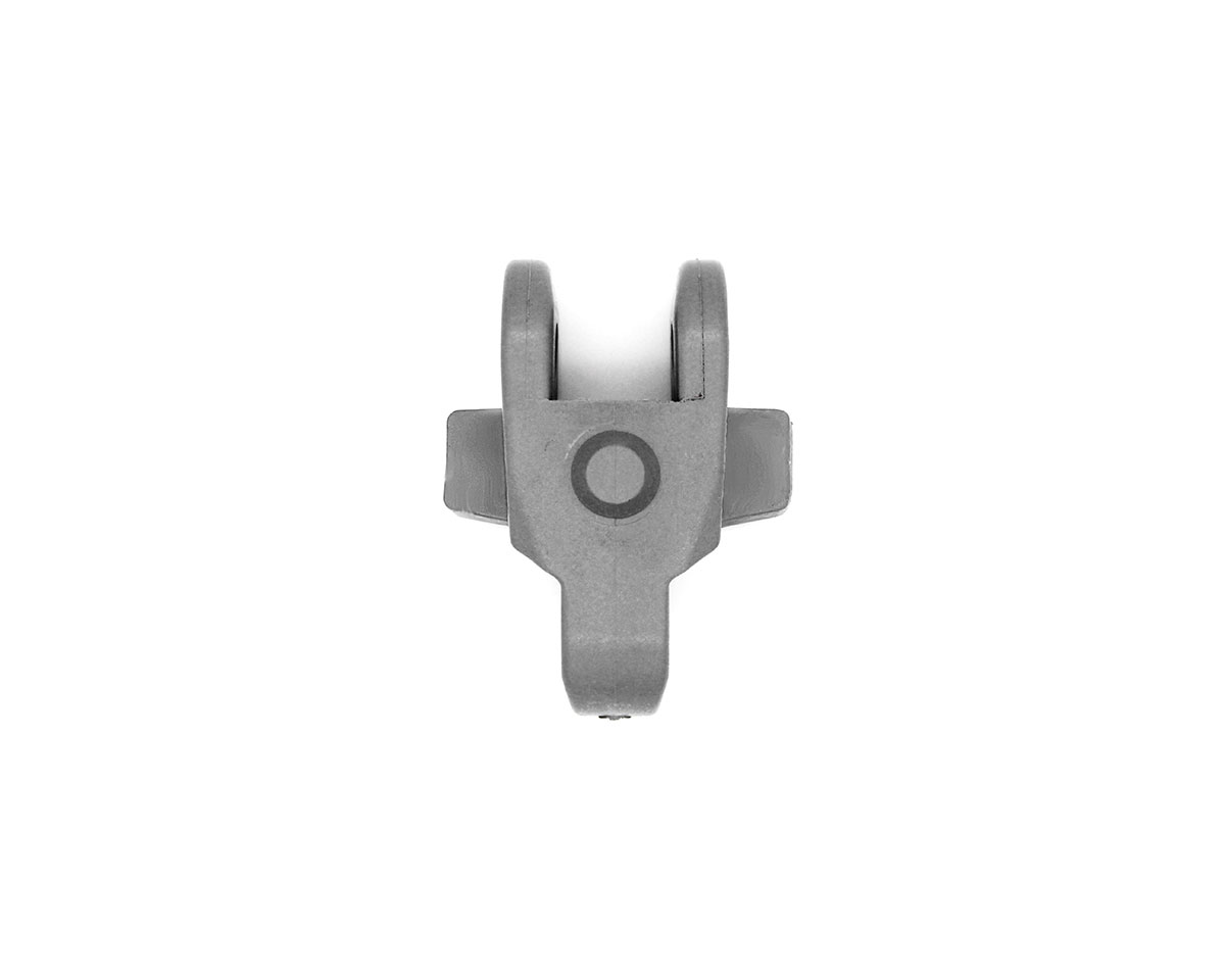 Mitnehmerglied Knochenkette 2500 TAB, POM grau, 15 mm