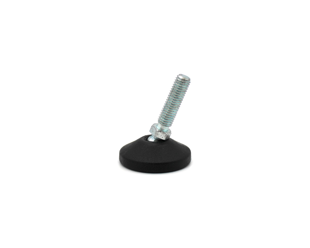 Element 4 von 4 (Bild) – Maschinenfuß / Gelenkfuß MINI, Ø 38 mm, M8 x 30 mm Stahl, VPE 50 St