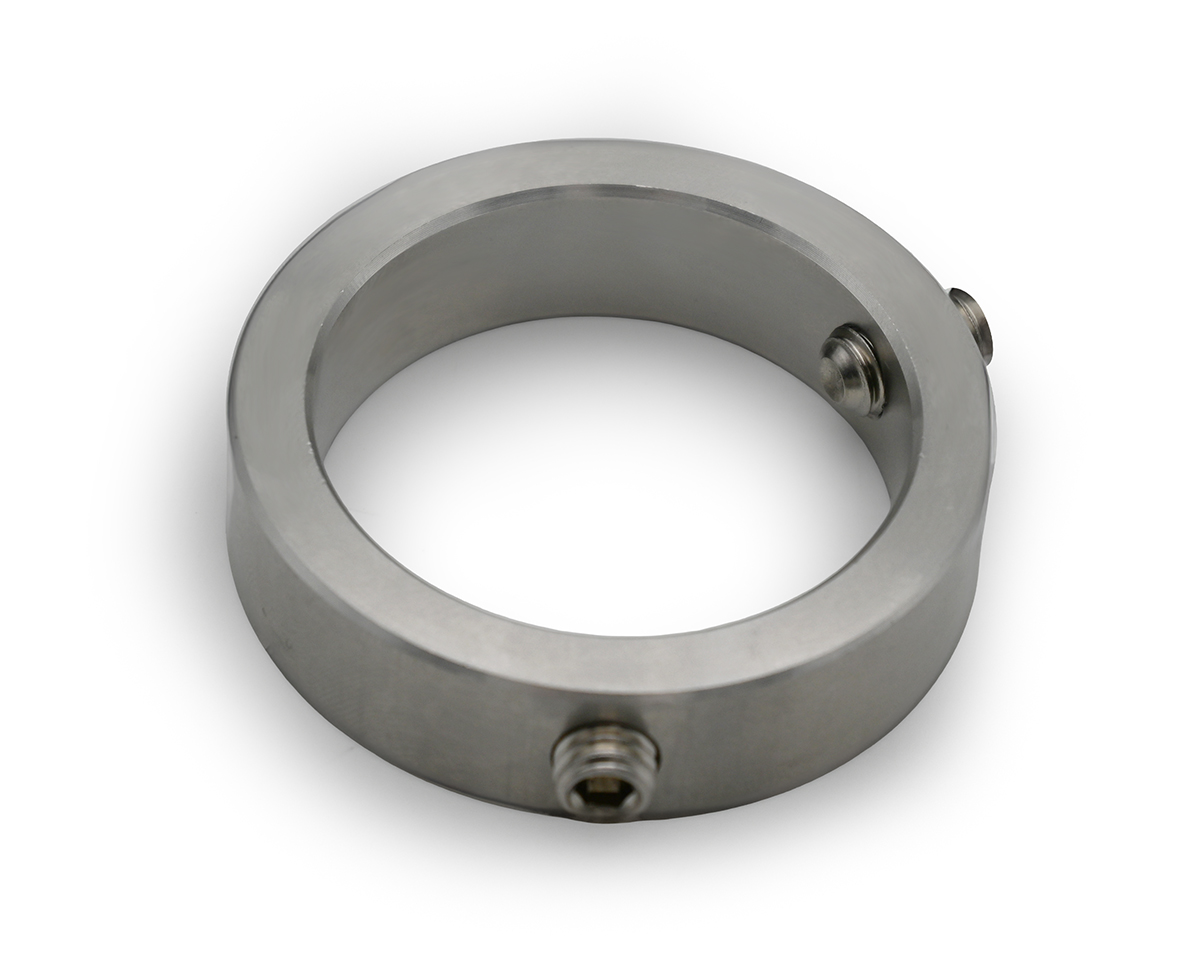 Element 4 von 4 (Bild) – Axialsicherungsring 35 x 45 x 11 mm mit 2x Gewinde M6, 1.4301, Lieferzeiten können je nach Verfügbarkeit variieren.