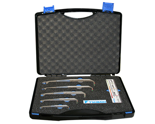 TSUBAKI Kettenverschleißlehre, RF06B - RS16B, DIN 8187, Set