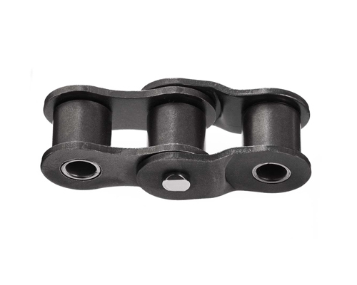 Double pitch offset link 10 B-1, 5/8" x 3/8", nickel plated, DIN 8187
