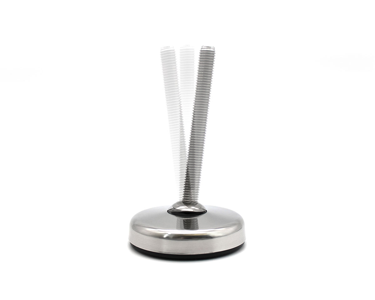 Levelling foot ECO30 PA Stainless steel, Ø 123 mm, M16 x 100 mm