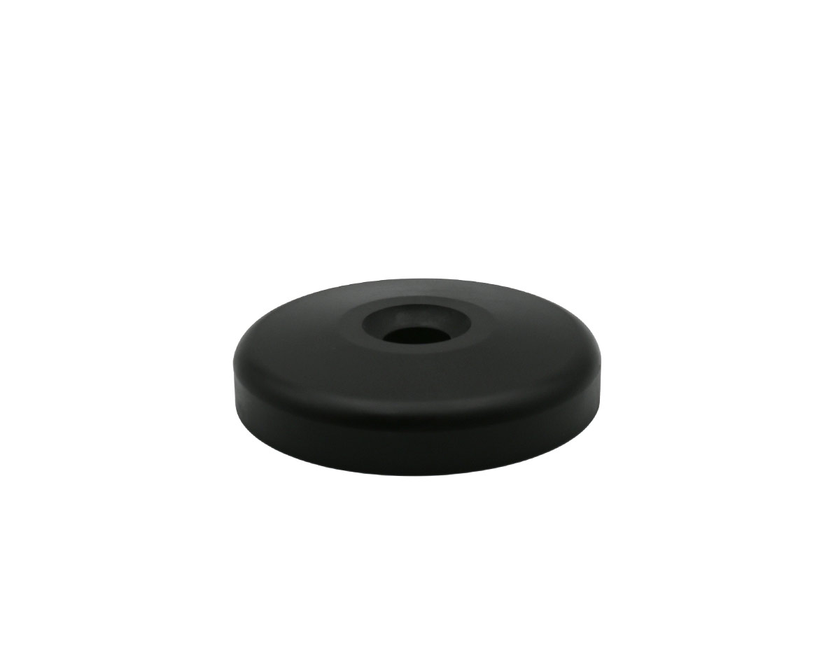 Element 2 von 4 (Bild) – Maschinenfuß / Stellfuß TEKNOFIX, Ø 120 mm Stahl, M36x2 x 100 mm, phosphatiert
