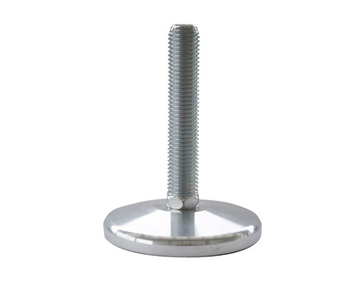 Maschinenfuß / Stellfuß MASSIV Stahl, Ø 159 mm, M30 x 150 mm, NBR