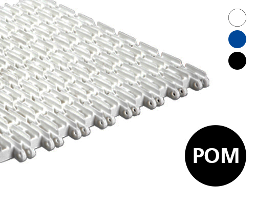 Modulband 25-402, in Natur oder Blau 25 mm Teilung, aus POM