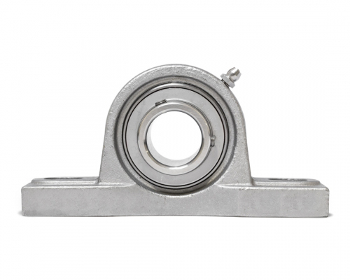 MOVET® Pillow block bearing SP 204, housing inox, MUC stainless steel, Ø 20 mm