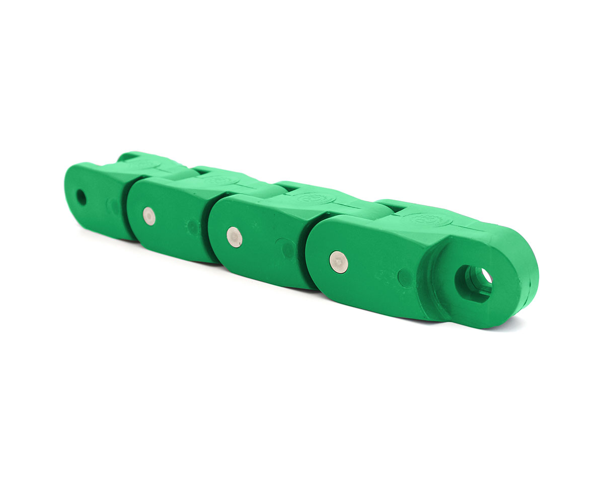 Case conveyer chain 2500, PBT green