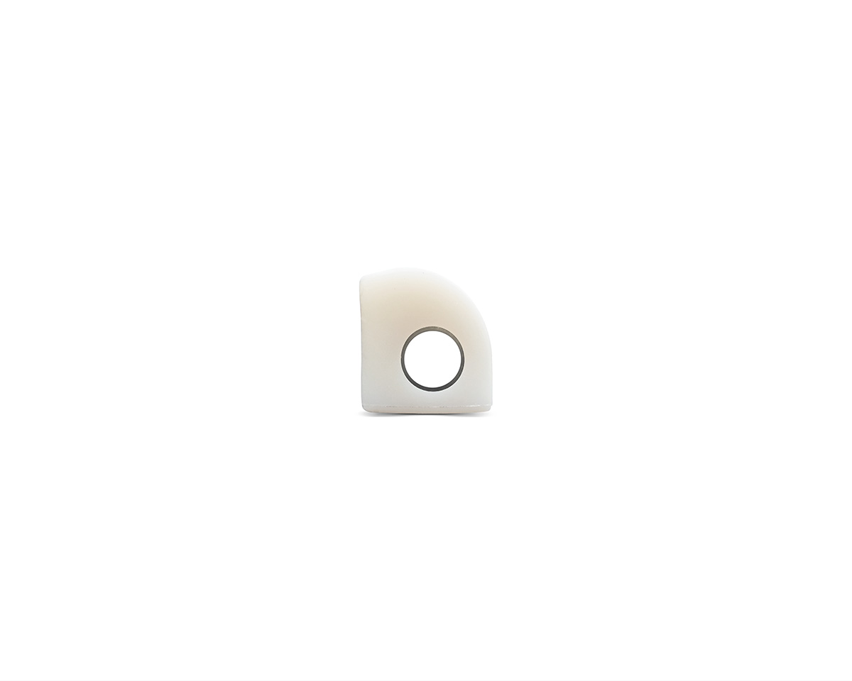 Element 2 of 4 (image) – Sliding part, MOVET Multiflex chain 1702, Ø20 x 19 mm, POM
