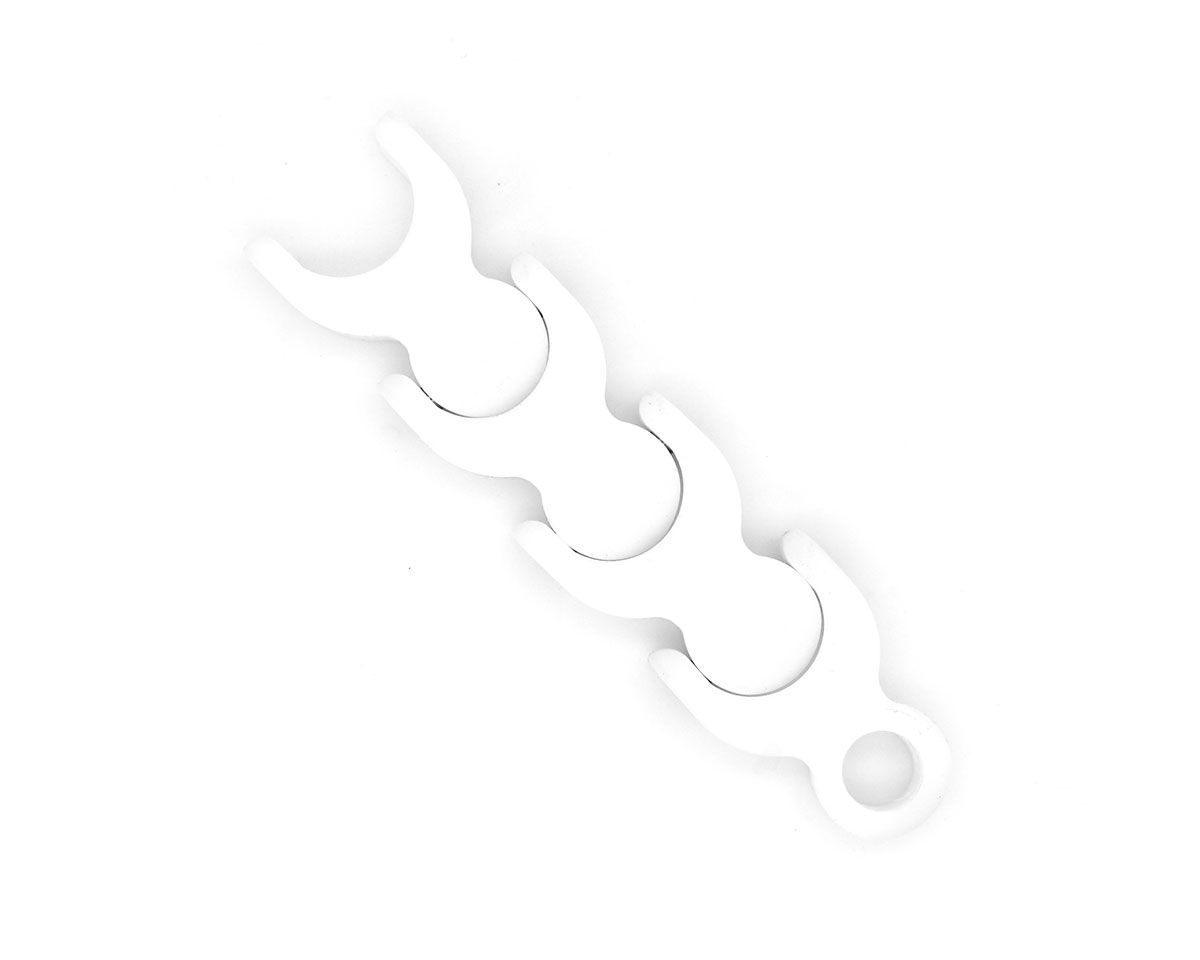 MOVET Multiflex conveyor chain 1702, 25+1 set, radius, LF Acetal natur