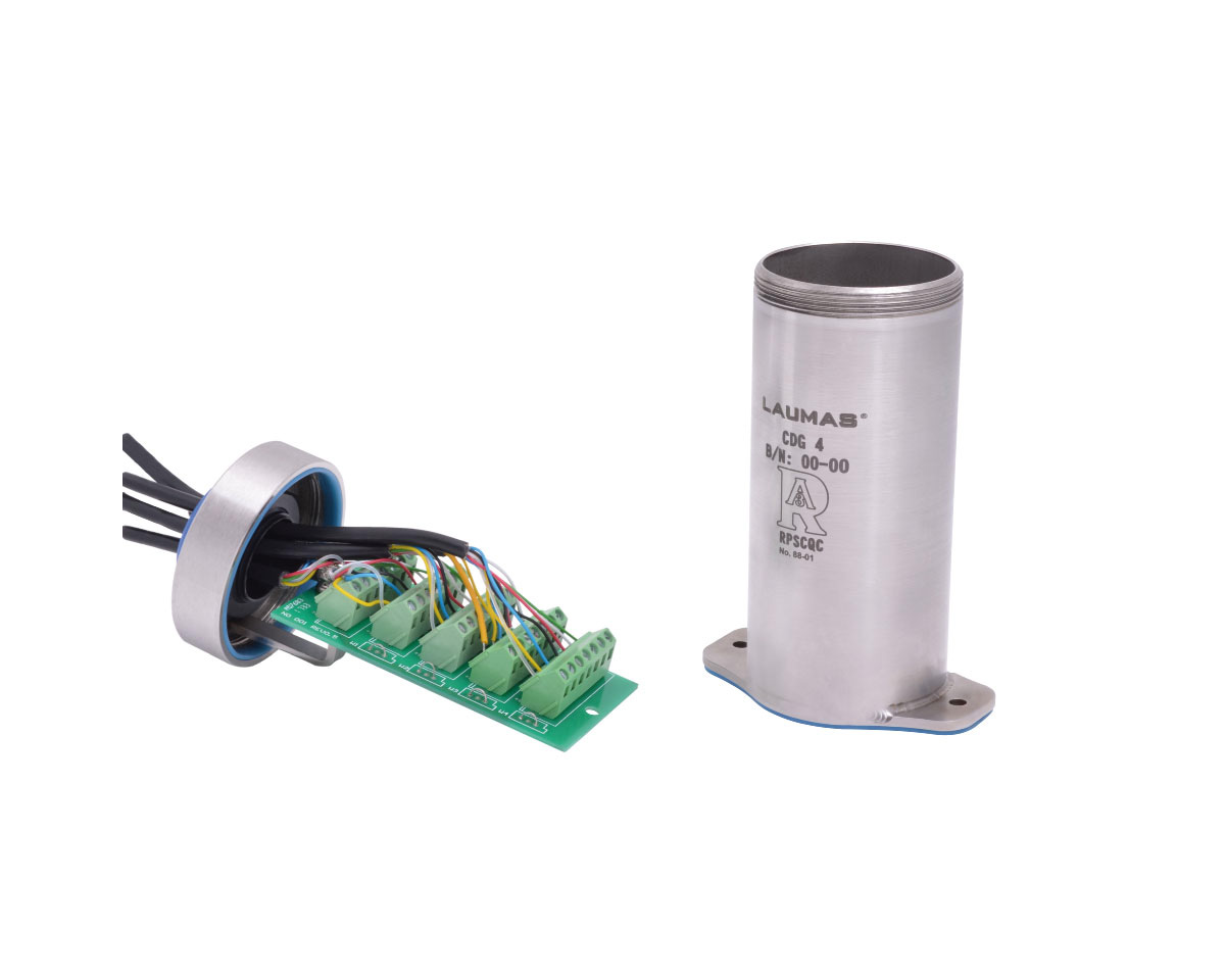 Element 2 of 2 (image) – Hygienic terminal box made of AISI 304 stainless steel for load cells, dimensions 143.4 x 92 mm