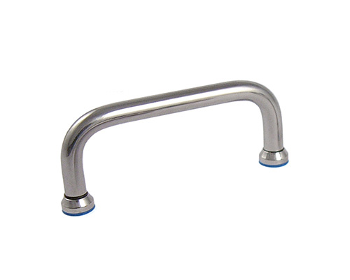 HYGIENIC 3A Pull handle stainless steel Ø 10 mm, spacing of hole 88 mm