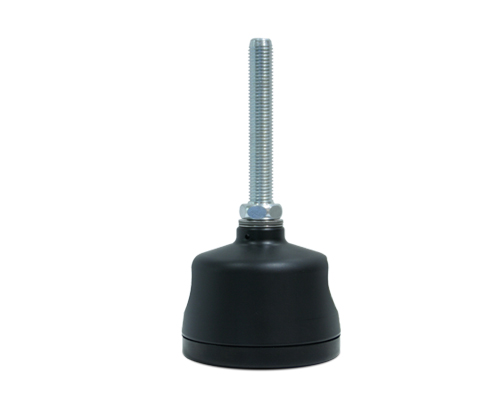 Element 2 von 3 (Bild) – Maschinenfuß / Stellfuß MAGIC mobil, Ø 98 mm, M16 x 50 mm Stahl, NBR
