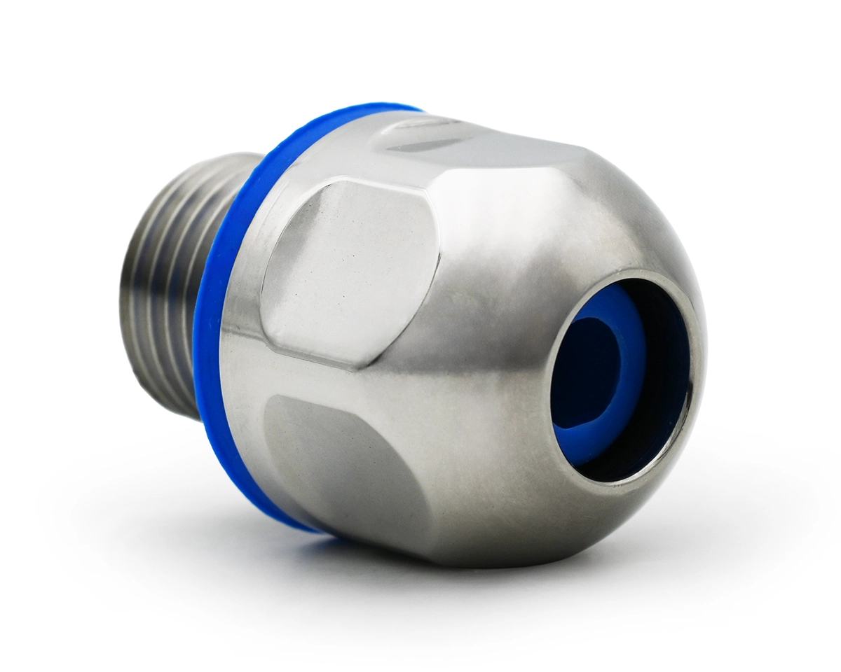 Element 3 of 4 (image) – Cable gland, stainless steel, Ø 9-10 mm, M20, IP69K, 3A, AISI304