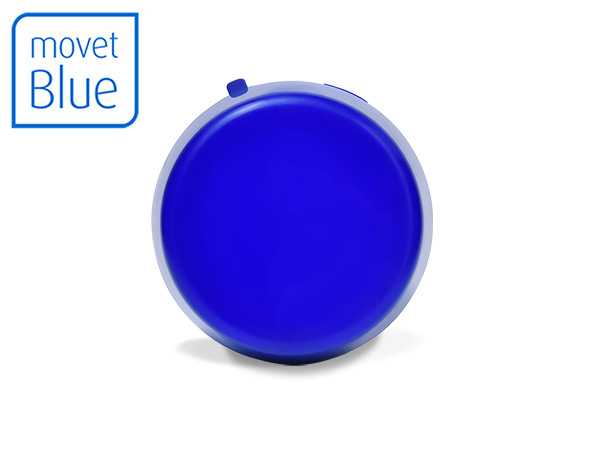 Element 2 of 3 (image) – MOVET® Blue cap for bearing 30 mm closed blue