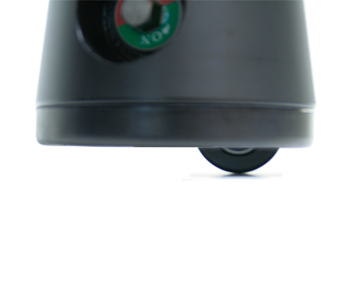 Element 2 von 2 (Bild) – Maschinenfuß / Stellfuß MAGIC mobil, Ø 98 mm, M0 x 0 mm Stahl, NBR
