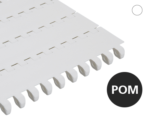 Modular belt 50-808 closed surface FLEXI TOP, p=50  POM/ Nylon natural, FDA, USDA, FSIS